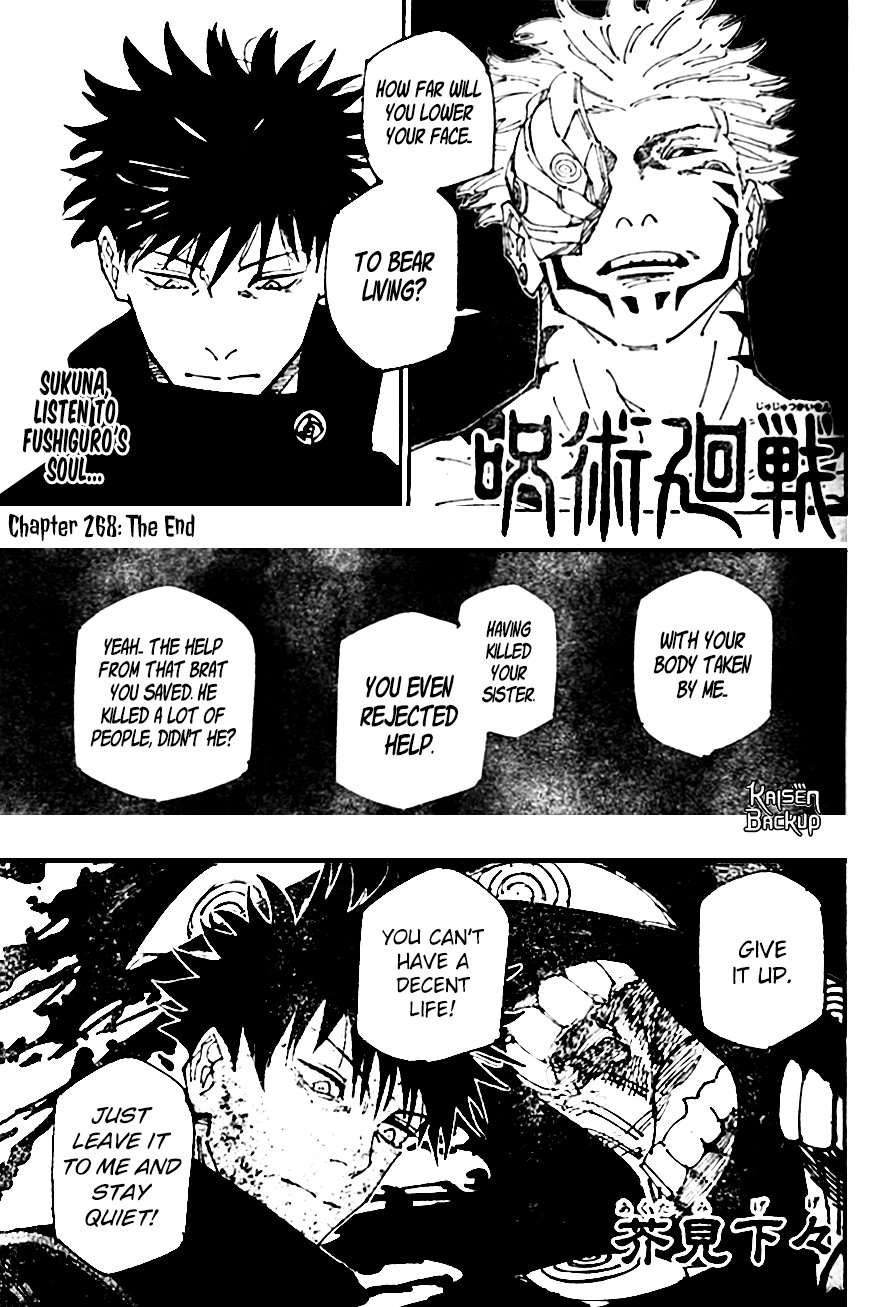 Jujutsu Kaisen 268 Page 19